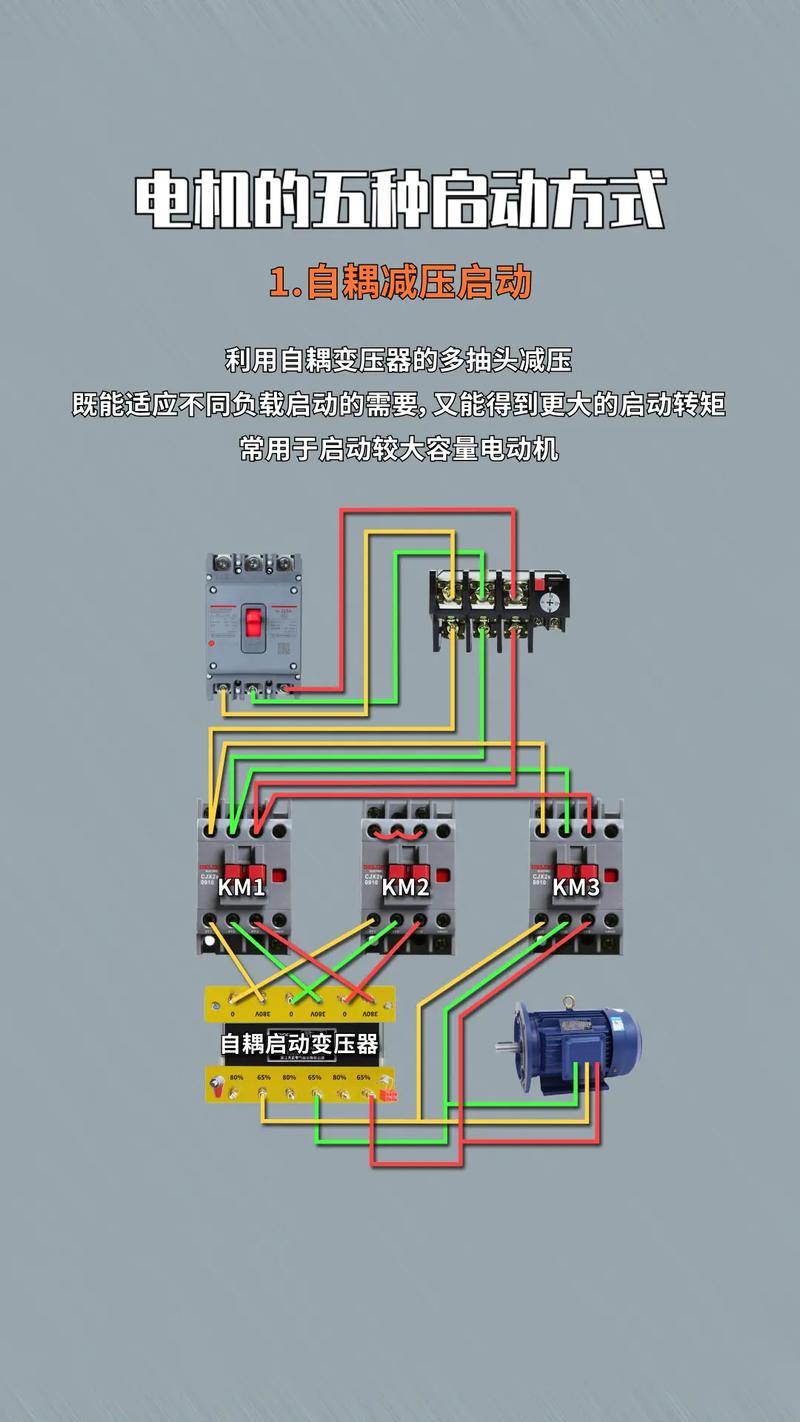 高壓電機(jī)接線圖實(shí)物圖，高壓電機(jī)啟動(dòng)